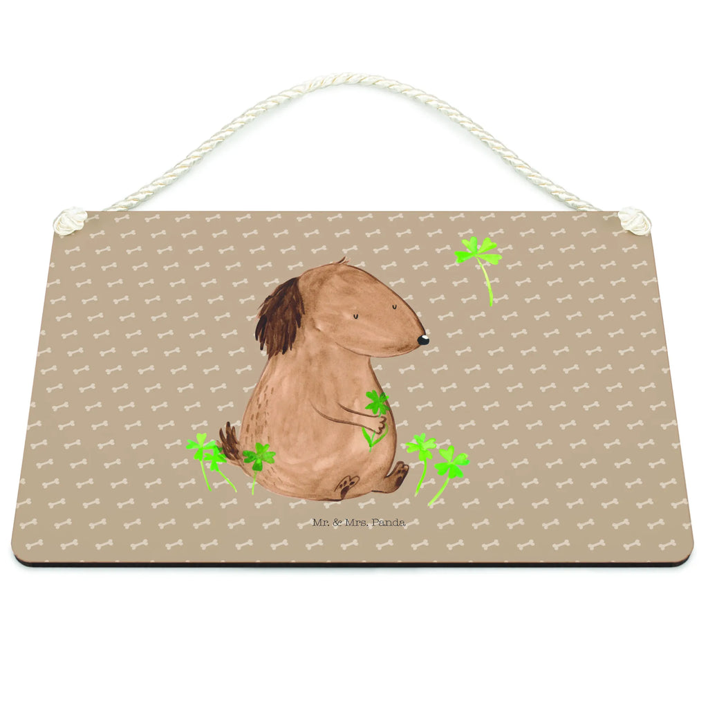 Dekoracyjny znak pies koniczyna Pies, motyw psa, zwierzę domowe, rasa psa, miłośnik zwierząt, właściciel psa, powiedzenia