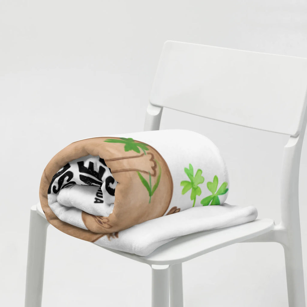 Baby blanket Dog shamrock Babygeschenk, Krabbeldecke, Babydecke, Geschenk Geburt, Babyecke Kuscheldecke, Hund, Hundemotiv, Haustier, Hunderasse, Tierliebhaber, Hundebesitzer, Sprüche, Tagträume, Geschenk, Selbstliebe, Achtsamkeit, Motivation, Glück, Kleeblatt, Neuanfang, Glücksbringer