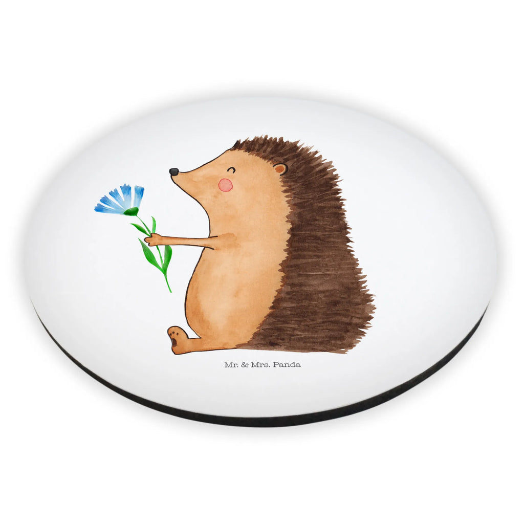 Round magnet Hedgehog Flower Kühlschrank Dekoration, Whiteboard Magnet, Kühlschrankmagnet, Motivmagnete, Pinnwandmagnet, Dekomagnet, Souvenir Magnet, Notiz Magnet, Tiermotive, Gute Laune, lustige Sprüche, Tiere, Gute Besserung, Krankenhaus, Besuch, Igel, Krankheit, Genesungswünsche, krank