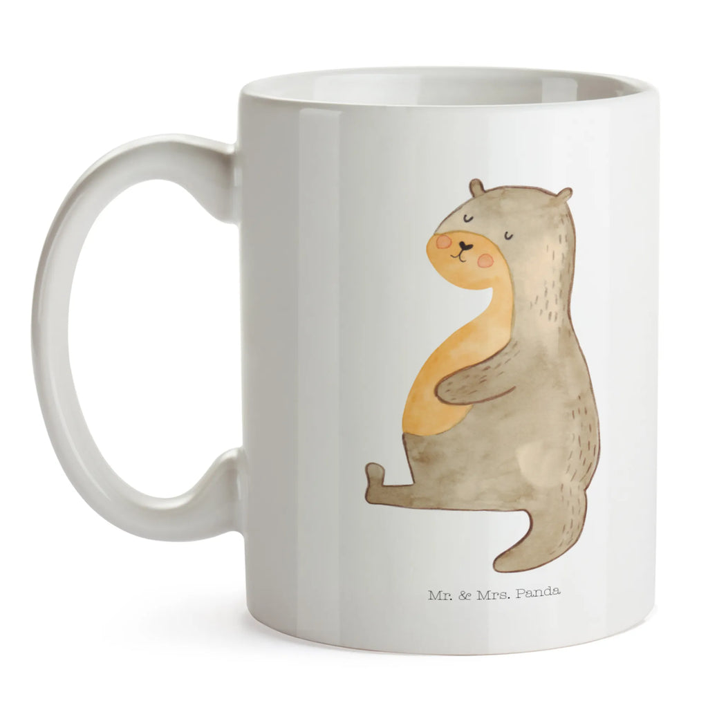 Mug otter Belly Tasse mit Motiven, Geschenktasse, Tasse, Porzellantasse, Tasse mit Zitaten, Keramiktasse, Bürotasse, Teetasse, Kaffeetasse, Otter, Fischotter, Seeotter, Otter Seeotter See Otter