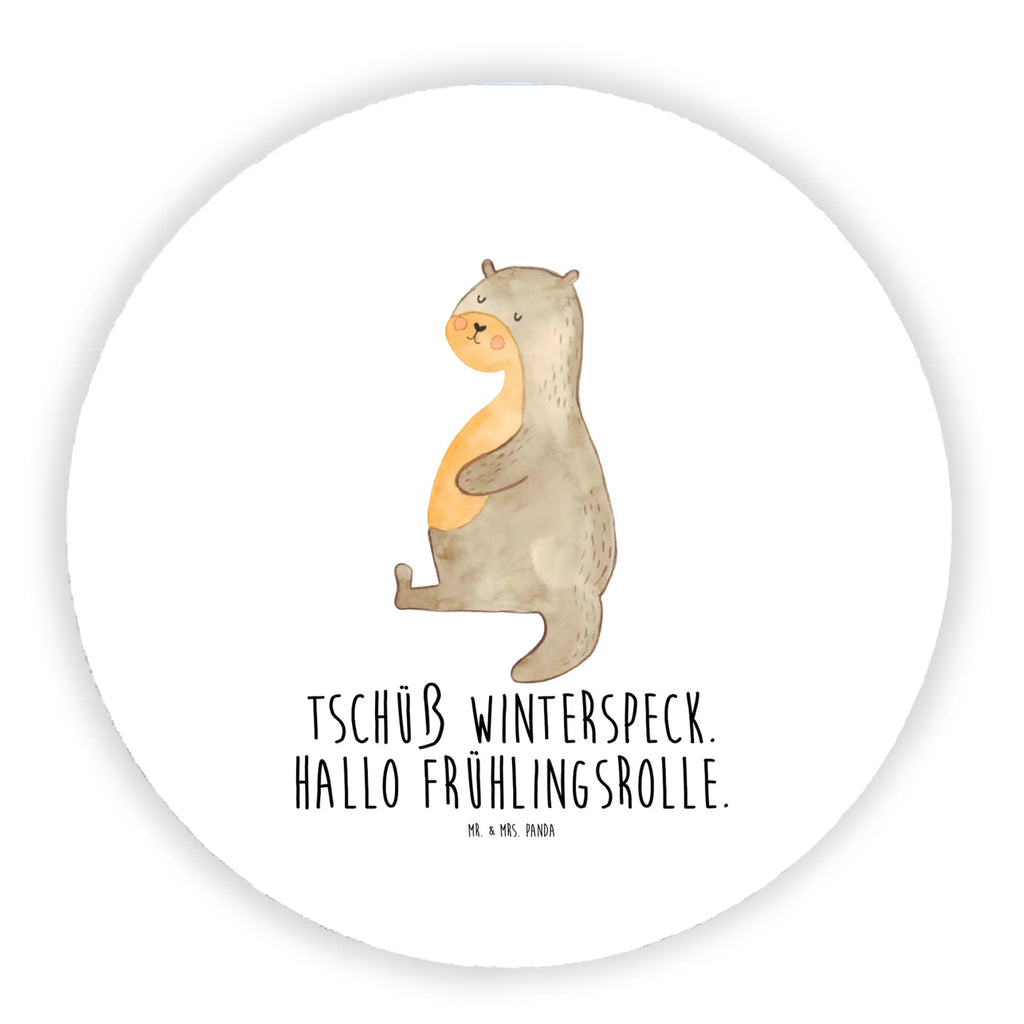 Rund Magnet Otter Bauch rundmagnet, Kühlschrankmagnet, kühlschrankmagnete, magnete, Fischotter, Seeotter, Otter, Otter Seeotter See Otter