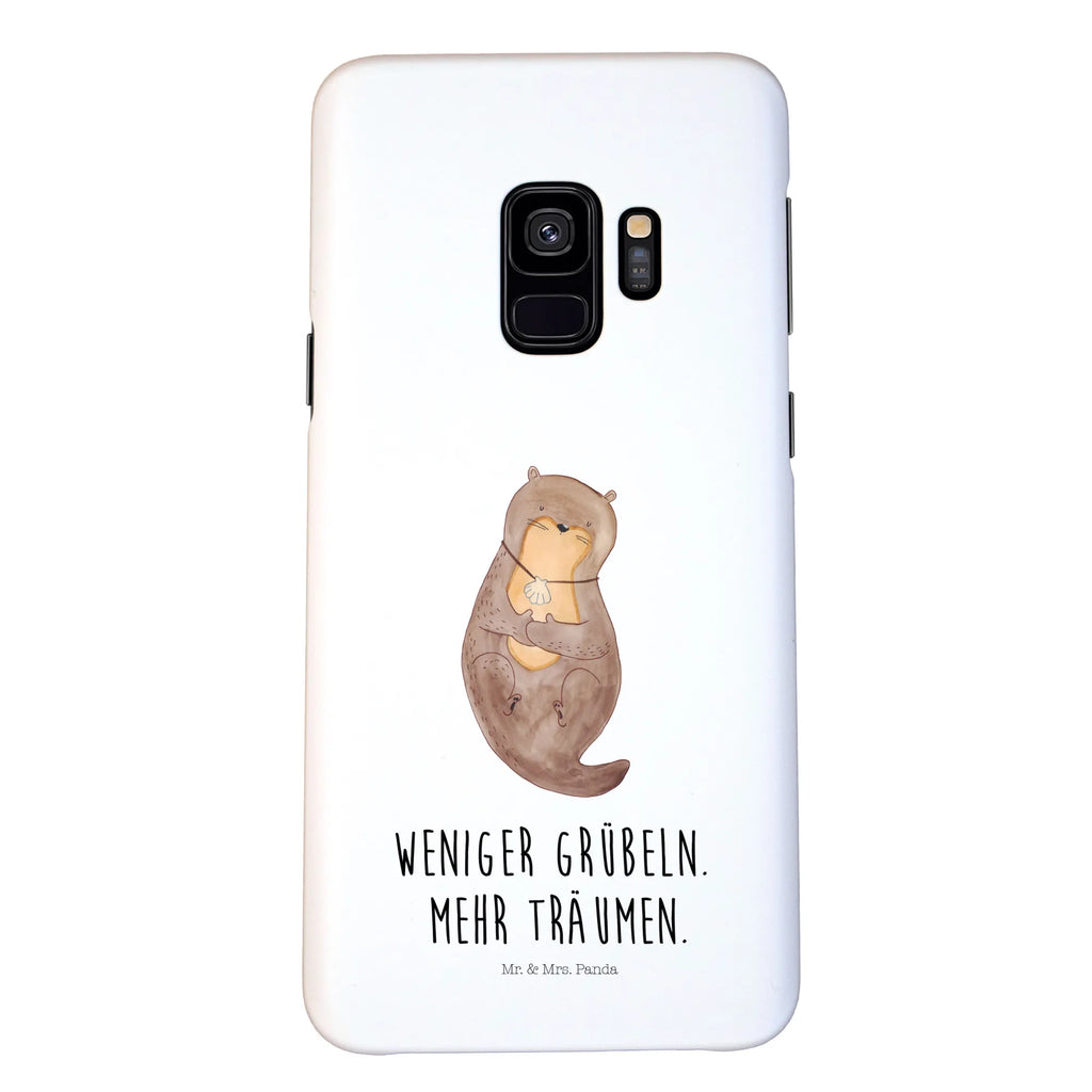 Handyhülle Otter Muschel Cover, Iphone X, Iphone 10, Handy, Handy Case, Hülle, Handycover, Handyhülle, Otter, Seeotter, Fischotter, Otterliebe, Motivation, Träumen, Grübeln, Tagträumen, Büro