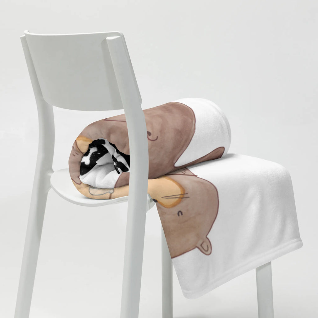 Kocyk dla niemowląt wydra muszla Geschenk Geburt, Babydecke, Babyecke Kuscheldecke, Krabbeldecke, Babygeschenk, Otter, Fischotter, Seeotter, träumen, Büro, grübeln, Motivation, Tagträumen, Otterliebe