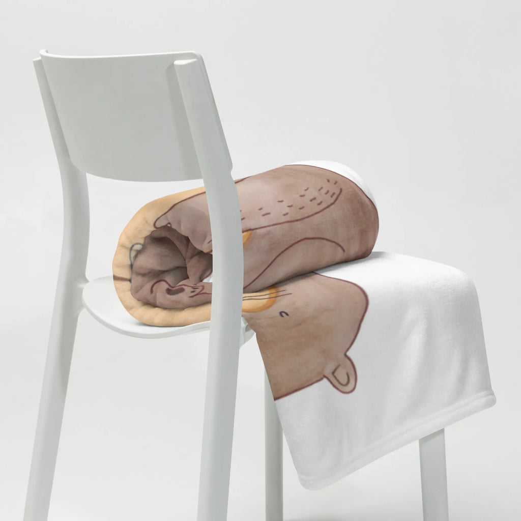 Kocyk dla niemowląt wydra muszla Geschenk Geburt, Babydecke, Babyecke Kuscheldecke, Krabbeldecke, Babygeschenk, Otter, Fischotter, Seeotter, träumen, Büro, grübeln, Motivation, Tagträumen, Otterliebe