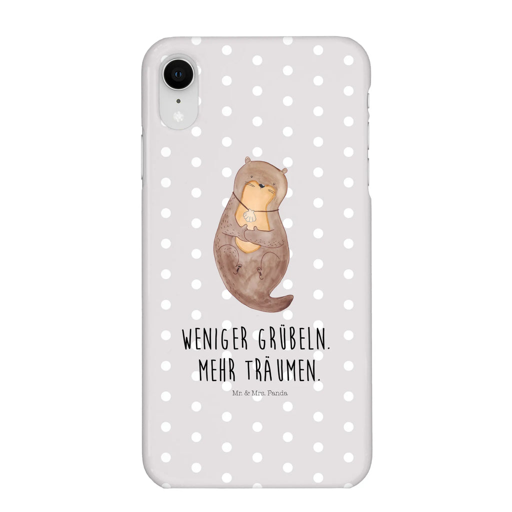 Handyhülle Otter Muschel Cover, Iphone X, Iphone 10, Handy, Handy Case, Hülle, Handycover, Handyhülle, Otter, Seeotter, Fischotter, Otterliebe, Motivation, Träumen, Grübeln, Tagträumen, Büro