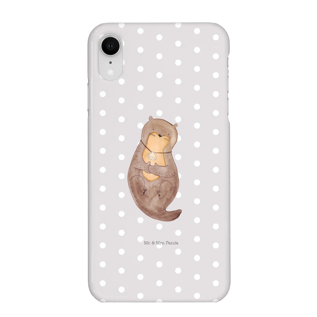 Handyhülle Otter Muschel Cover, Iphone X, Iphone 10, Handy, Handy Case, Hülle, Handycover, Handyhülle, Otter, Seeotter, Fischotter, Otterliebe, Motivation, Träumen, Grübeln, Tagträumen, Büro