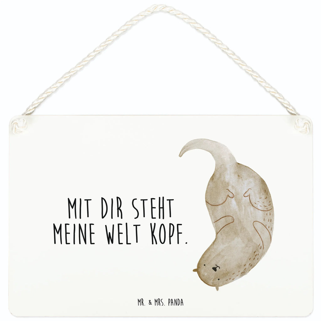 Deko Schild Otter Kopfüber Türschild, dekotafel, dekoration schild, wandhänger, Deko Schild, Küchenschild, Dekoschild, dekoschilder, Holztafel, hängeschild, wandtafel, Deko Wandtafel, Motivschild, sprüche schild, Holzschild, Spruchschild, Badschild, Schild, Türschild Familie, Wandschild, Schild mit Spruch, holzbild, Fischotter, Seeotter, Otter, Otter Seeotter See Otter
