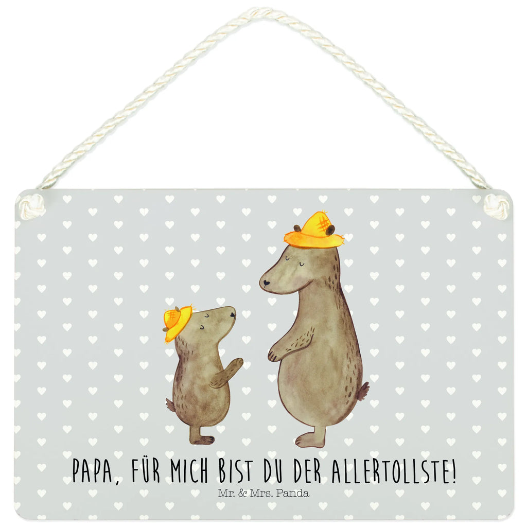 Deko Schild Bären mit Hut Türschild, Wandschild, Motivschild, dekoration schild, Holzschild, Spruchschild, Schild, sprüche schild, Schild mit Spruch, Deko Wandtafel, Küchenschild, hängeschild, wandtafel, holzbild, Türschild Familie, dekoschilder, Deko Schild, Badschild, Dekoschild, wandhänger, dekotafel, Holztafel, Familie, Mama, Vatertag, Muttertag, Schwester, Oma, Opa, Bruder, Papa, Vater, Kinder, Papi, Bär, Kind, Vorbild, Dad, Paps, Sohn, Family, Söhne, Lieblingsmensch, Daddy, Bären, Vater-Sohn
