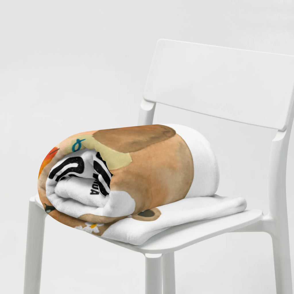 Kocyk dla niemowląt Niedźwiedź Komunia Geschenk Geburt, Babyecke Kuscheldecke, Krabbeldecke, Babygeschenk, Babydecke, Bär, Teddy, Teddybär, Taufkerze, katholisch, Gottes Segen, Kommunion