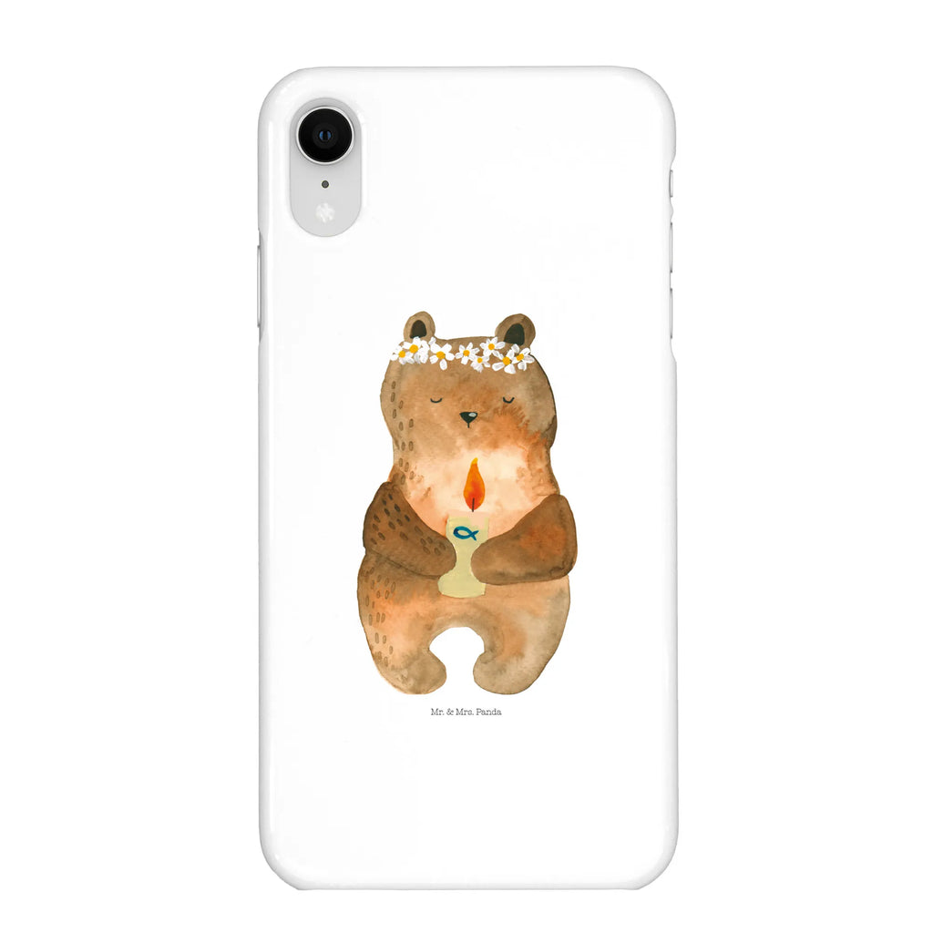 Phone case bear communion Iphone X, Handyhülle, Cover, Iphone 10, Handy, Handycover, Hülle, Handy Case, Bär, Teddy, Teddybär, Gottes Segen, Katholisch, Kommunion, Taufkerze
