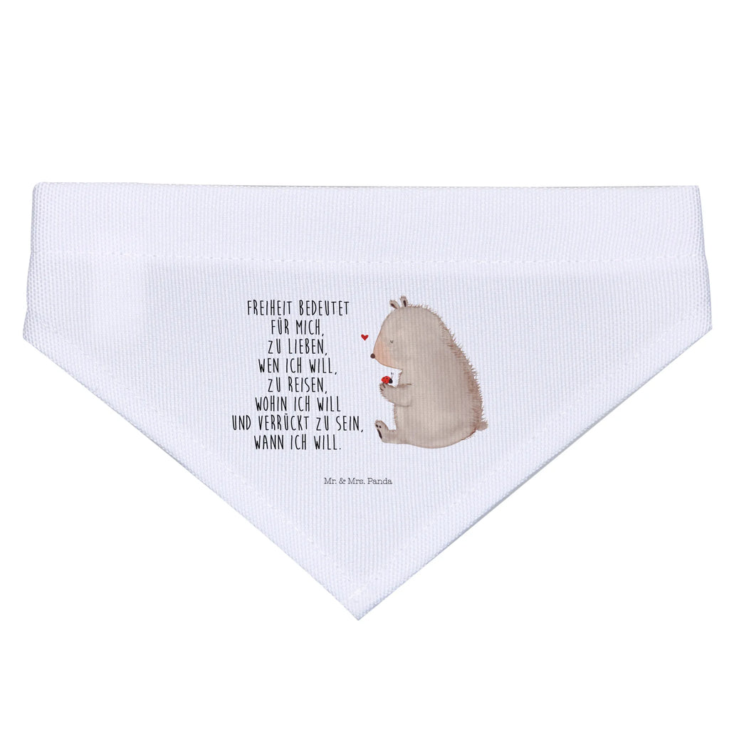 Hundehalstuch Bär Marienkäfer Hundehalstuch, Mittel, Halstuch, Tuch, Hunde, Mittelgroße Hunde, Bär, Teddybär, Teddy, Motivation, Das Leben Ist schön, Marienkäfer, Liebe, Freiheit