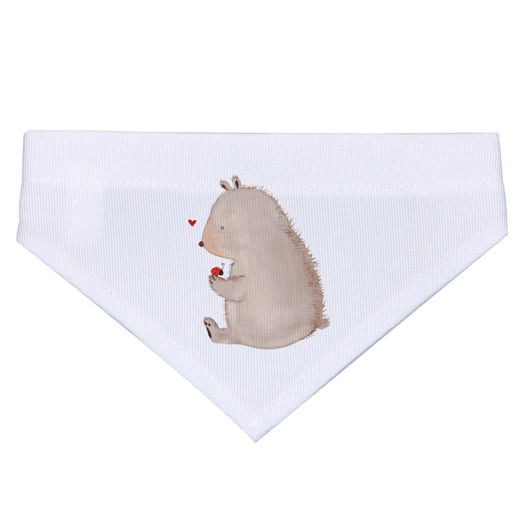 Hundehalstuch Bär Marienkäfer Hundehalstuch, Mittel, Halstuch, Tuch, Hunde, Mittelgroße Hunde, Bär, Teddybär, Teddy, Motivation, Das Leben Ist schön, Marienkäfer, Liebe, Freiheit