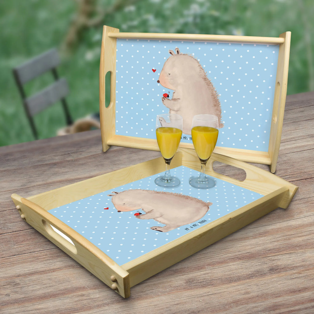 Serving tray bear ladybug kaffeetablett, ablagetablett, teetablett, tablett für bett, tablett für essen, couchtablett, Tablett, holz serviertablett, Servier Tablett, Küchentablett, bett tablett, tablett zum servieren, tragetablett, serviertablett holz, serviertablett aus holz, Serviertablett, sofatablett, tablett aus holz, tablett holz, Frühstückstablett, tablett für getränke, betttablett, Holztablett, echtholz tablett, essenstablett, getränketablett, Bär, Teddy, Teddybär, Das Leben Ist schön, Marienkäfer, Liebe, Freiheit, Motivation