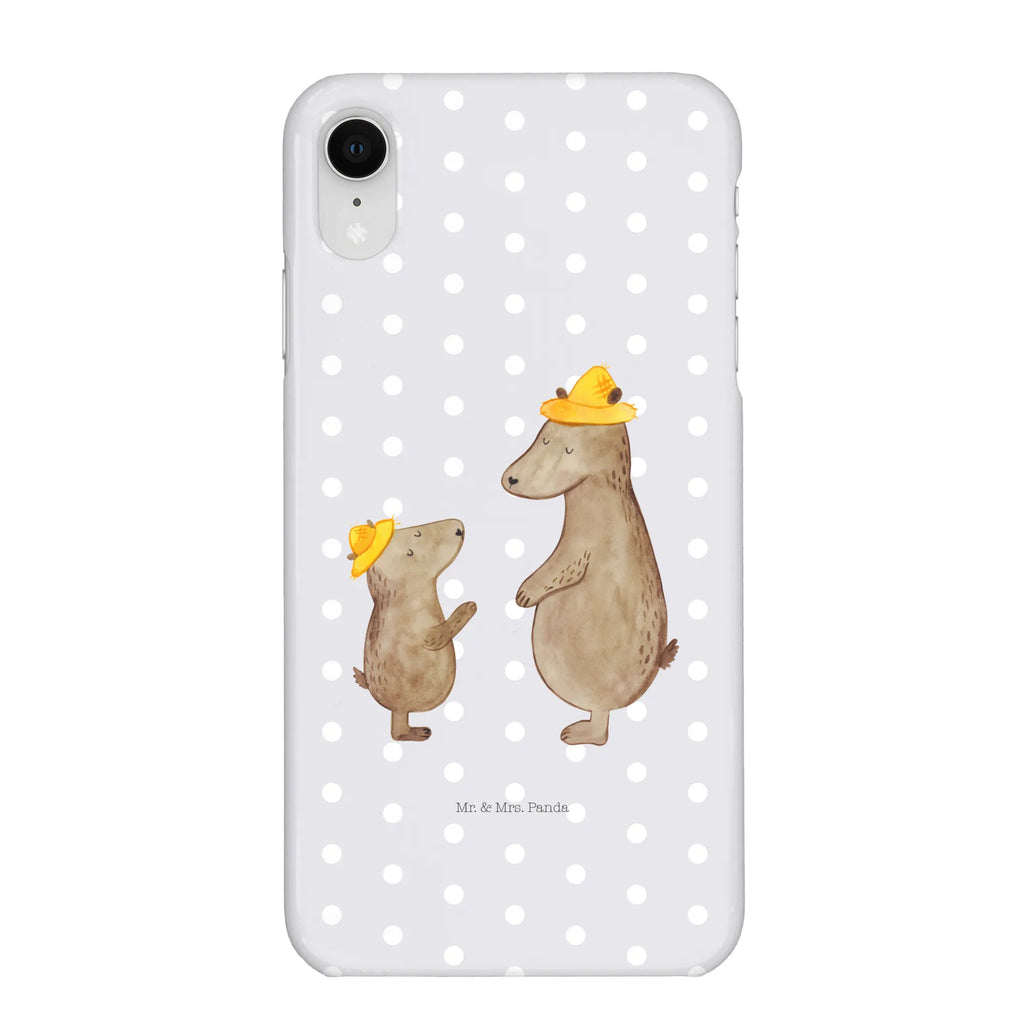 Phone case Bears with hats Handy, Handycover, Iphone X, Hülle, Handyhülle, Iphone 10, Cover, Familie, Vatertag, Muttertag, Bruder, Schwester, Mama, Papa, Oma, Opa, Söhne, Bären, Kind, Vorbild, Dad, Bär, Lieblingsmensch, Daddy, Sohn, Vater-Sohn, Paps, Kinder, Family, Vater, Papi