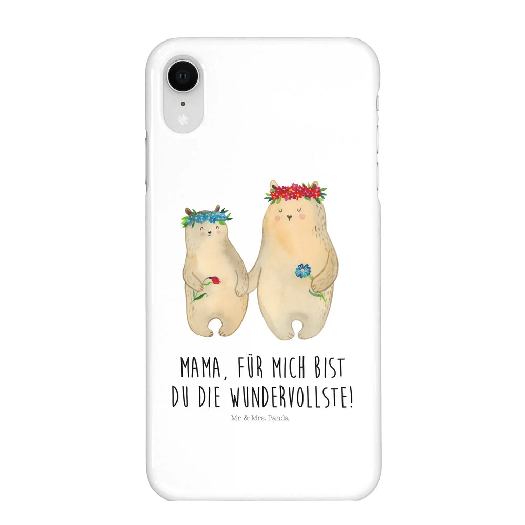 Handyhülle Bären mit Blumenkranz Iphone 10, Handyhülle, Hülle, Iphone X, Cover, Handy Case, Handycover, Handy, Vatertag, Bruder, Schwester, Opa, Familie, Muttertag, Mama, Oma, Papa, Kinder, Beste Mutter, Mami, Lieblingsmama, Tochter, Bär, Geschenk Mama. Muttertag, Weltbeste Mama, Family, Töchter, Bären, Lieblingsmensch, Kind, Mutti, Mutter, Vorbild