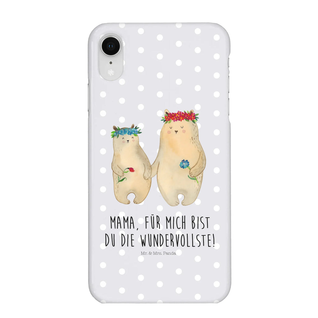 Handyhülle Bären mit Blumenkranz Iphone 10, Handyhülle, Hülle, Iphone X, Cover, Handy Case, Handycover, Handy, Vatertag, Bruder, Schwester, Opa, Familie, Muttertag, Mama, Oma, Papa, Kinder, Beste Mutter, Mami, Lieblingsmama, Tochter, Bär, Geschenk Mama. Muttertag, Weltbeste Mama, Family, Töchter, Bären, Lieblingsmensch, Kind, Mutti, Mutter, Vorbild