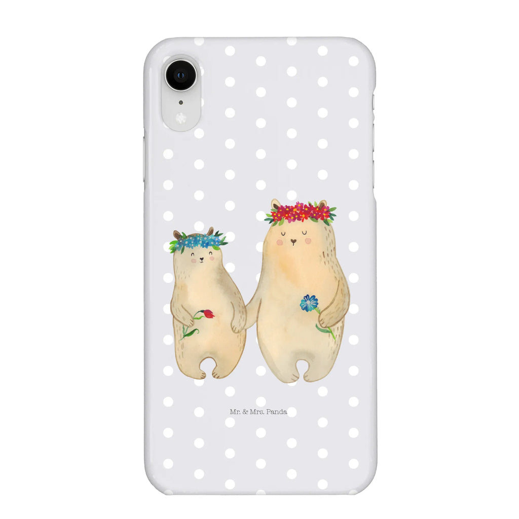 Handyhülle Bären mit Blumenkranz Iphone 10, Handyhülle, Hülle, Iphone X, Cover, Handy Case, Handycover, Handy, Vatertag, Bruder, Schwester, Opa, Familie, Muttertag, Mama, Oma, Papa, Kinder, Beste Mutter, Mami, Lieblingsmama, Tochter, Bär, Geschenk Mama. Muttertag, Weltbeste Mama, Family, Töchter, Bären, Lieblingsmensch, Kind, Mutti, Mutter, Vorbild