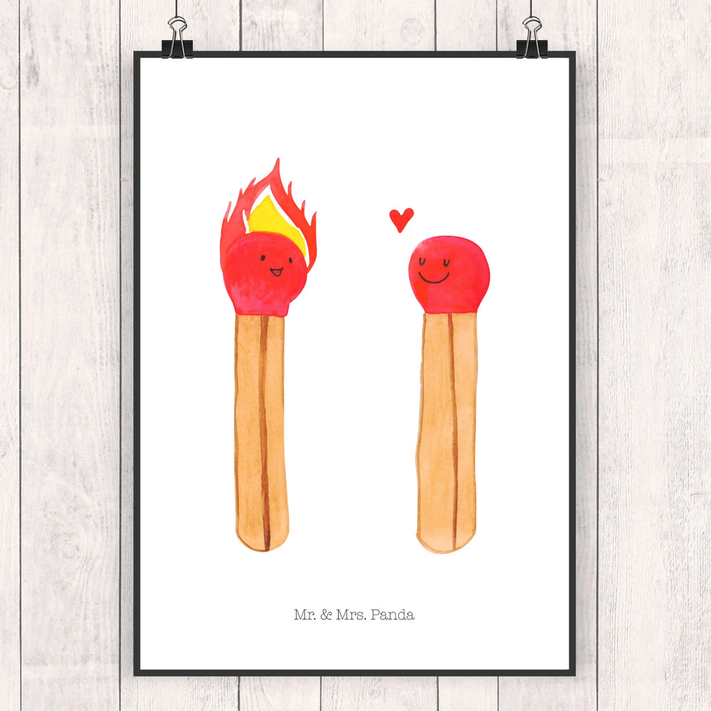 Plakat Zapałki wanddeko, drucke, kunst für die wand, Wandschmuck, kunstdruck poster, Wanddekoration, Poster, Wanddeko Bild, wanddruck, Bild, Designposter, Wandbild, Bild für Wand, Wandposter, Deko Bild, Plakat, kunstposter, Kunstdruck, grafikposter, Posterdruck, wandkunst, Mr. & Mrs. Panda Poster, Hocheitstag, Heiratsantrag, Heiraten, Ehefrau, Ehemann, Partner, Verlobung, Jahrestag, Liebesgeschenk, Liebe, Freund, Freundin, Streichhölzer