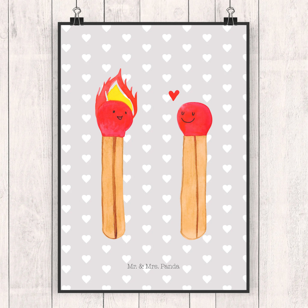 Plakat Zapałki wanddeko, drucke, kunst für die wand, Wandschmuck, kunstdruck poster, Wanddekoration, Poster, Wanddeko Bild, wanddruck, Bild, Designposter, Wandbild, Bild für Wand, Wandposter, Deko Bild, Plakat, kunstposter, Kunstdruck, grafikposter, Posterdruck, wandkunst, Mr. & Mrs. Panda Poster, Hocheitstag, Heiratsantrag, Heiraten, Ehefrau, Ehemann, Partner, Verlobung, Jahrestag, Liebesgeschenk, Liebe, Freund, Freundin, Streichhölzer