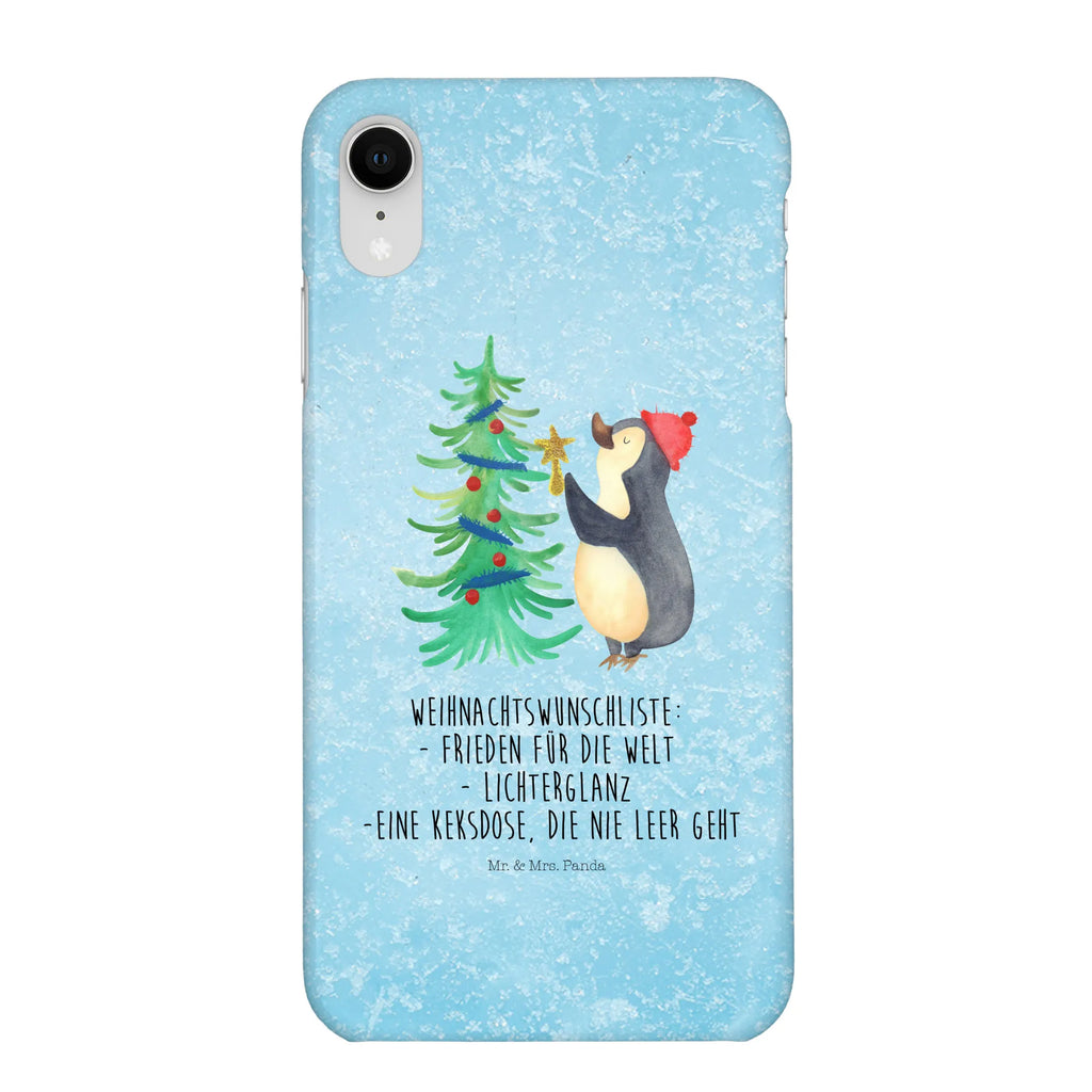 Etui na iPhone 10 Pingwin choinka Iphone 10, Handycover, Handy Case, Handyhülle, Iphone X, Handy, Hülle, Cover, Wintermotiv, Weihnachten, Winter, Weihnachtsdeko, Nikolaus, Advent, Heiligabend, Pinguin