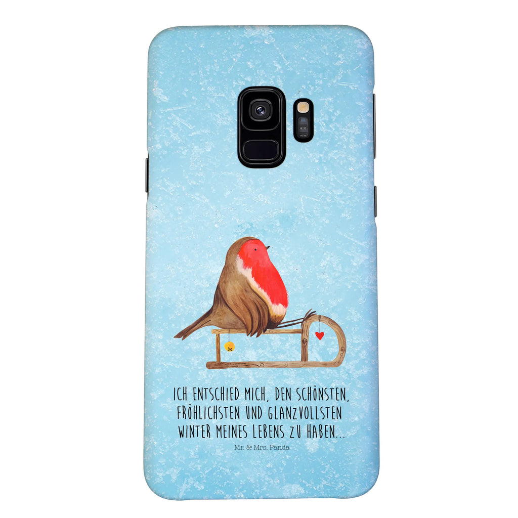 Phone case robin Sleds cover, mobile cover, Iphone 10, Iphone X, case, mobile phone, mobile phone case, Winter, Christmas, Christmas time, snow, bird, sleigh