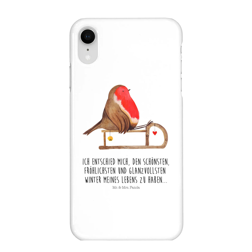 Phone case robin Sleds cover, mobile cover, Iphone 10, Iphone X, case, mobile phone, mobile phone case, Winter, Christmas, Christmas time, snow, bird, sleigh