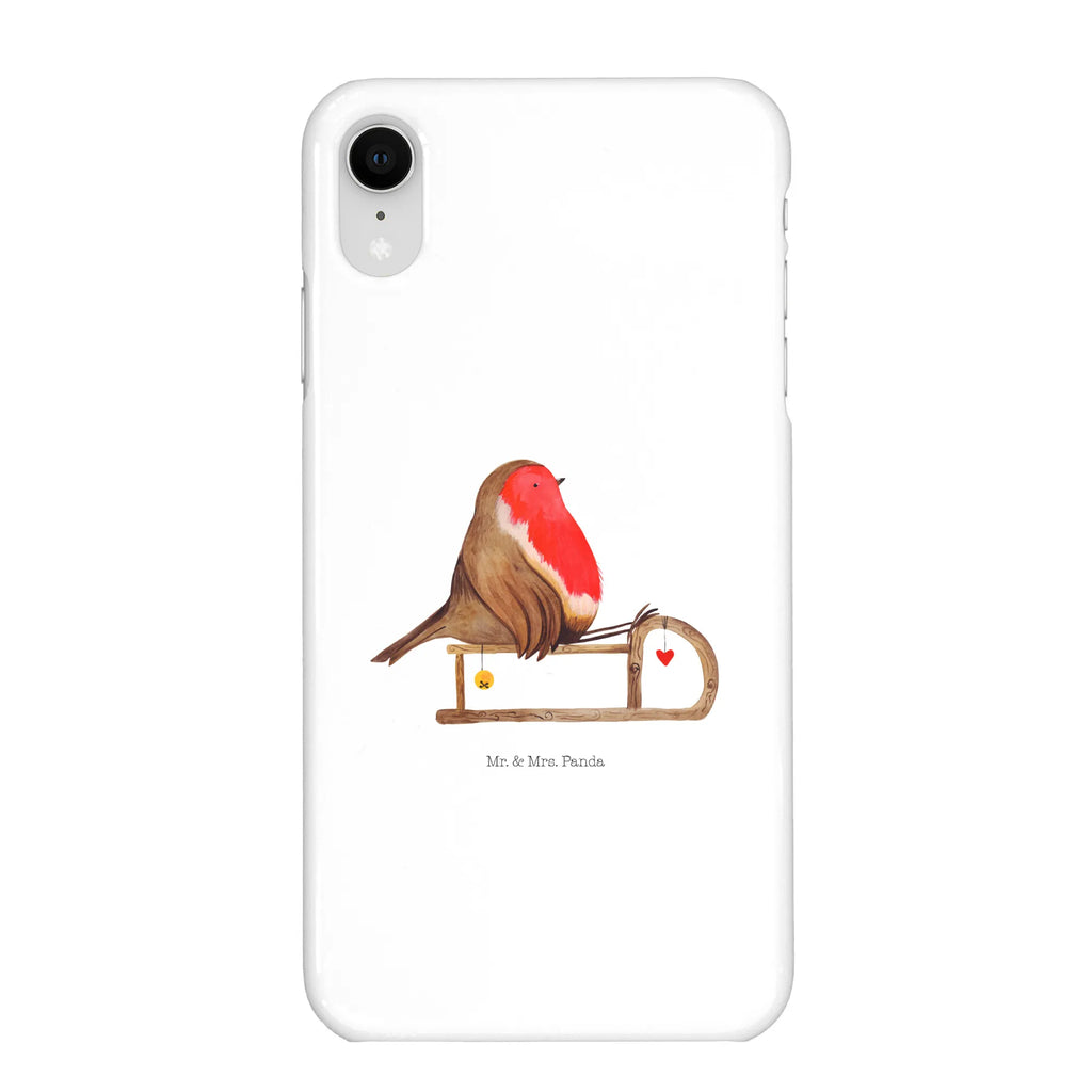 Phone case robin Sleds cover, mobile cover, Iphone 10, Iphone X, case, mobile phone, mobile phone case, Winter, Christmas, Christmas time, snow, bird, sleigh