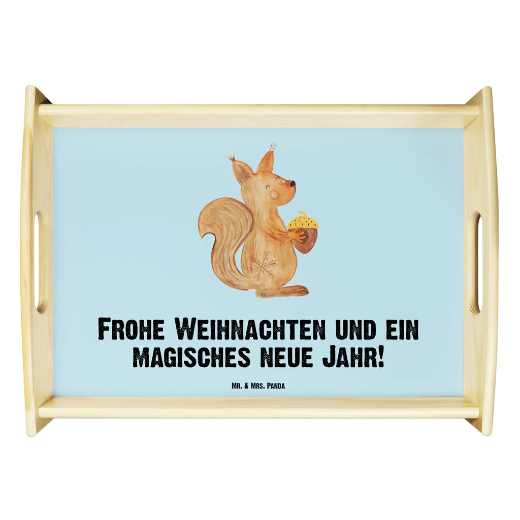 Serviertablett Eichhörnchen Weihnachten Tablett, Küchentablett, Dekotablett, Serviertablett, Holztablett, Frühstückstablett, Winter, Weihnachten, Weihnachtsdeko, Nikolaus, Advent, Heiligabend, Wintermotiv, Neujahr, Guten Rutsch, Frohe Weihnachten, Weihnachtsgruß, Weihnachtsmotiv, Frohes neues Jahr, Vogel