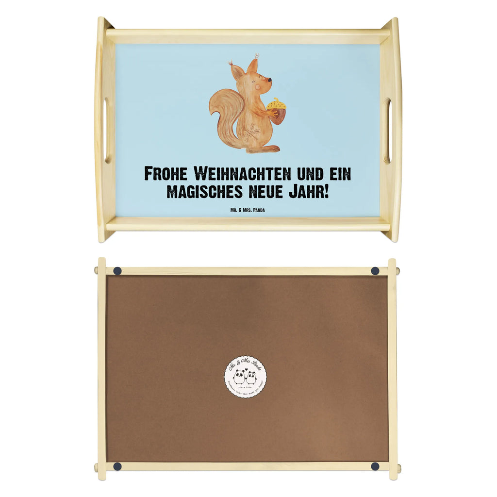 Serviertablett Eichhörnchen Weihnachten Tablett, Küchentablett, Dekotablett, Serviertablett, Holztablett, Frühstückstablett, Winter, Weihnachten, Weihnachtsdeko, Nikolaus, Advent, Heiligabend, Wintermotiv, Neujahr, Guten Rutsch, Frohe Weihnachten, Weihnachtsgruß, Weihnachtsmotiv, Frohes neues Jahr, Vogel