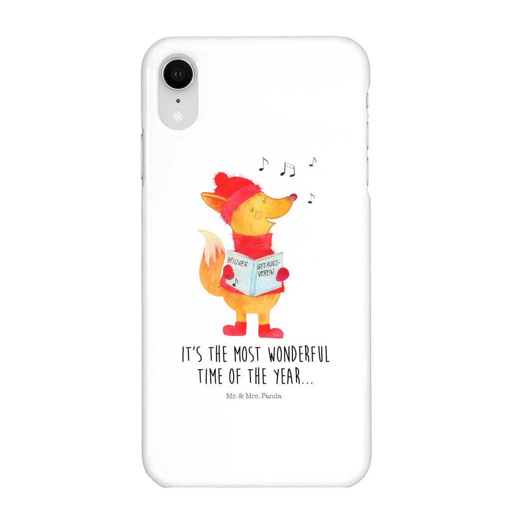 Phone case Fox Singer Hülle, Handyhülle, Cover, Handy Case, Iphone X, Handycover, Iphone 10, Handy, Winter, Weihnachten, Advent, Heiligabend, Nikolaus, Weihnachtsdeko, Wintermotiv, Füchse, Fuchs, Weihnachtslieder, Sänger, Geschenk Sänger, Singen