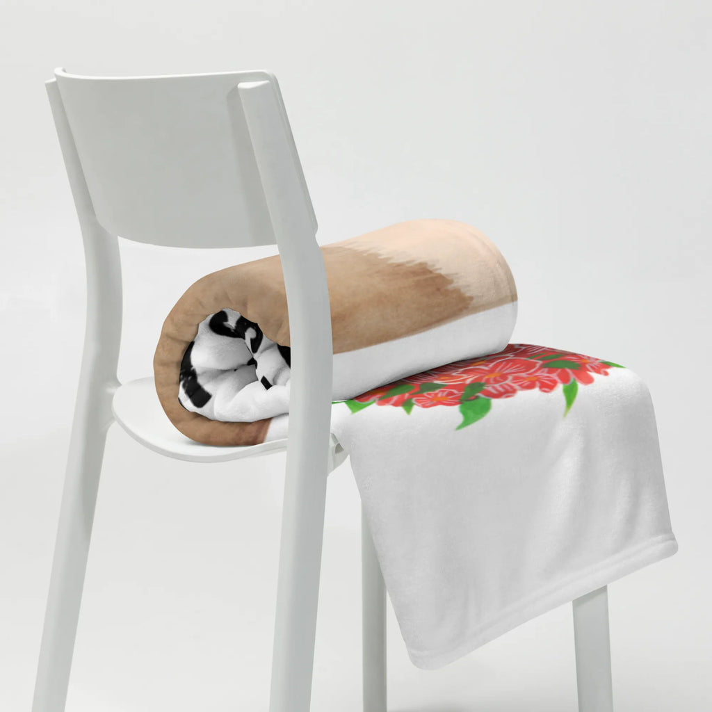 Kocyk dla niemowląt świnka morska mądrość Babydecke, Babygeschenk, Babyecke Kuscheldecke, Geschenk Geburt, Krabbeldecke, Tiermotive, Gute Laune, lustige Sprüche, Tiere, Meeries, Meerschweinchen, Wunder, Spruch, Motivation, Meerie, Weisheit, Realität, Blumenkind, Wunderland