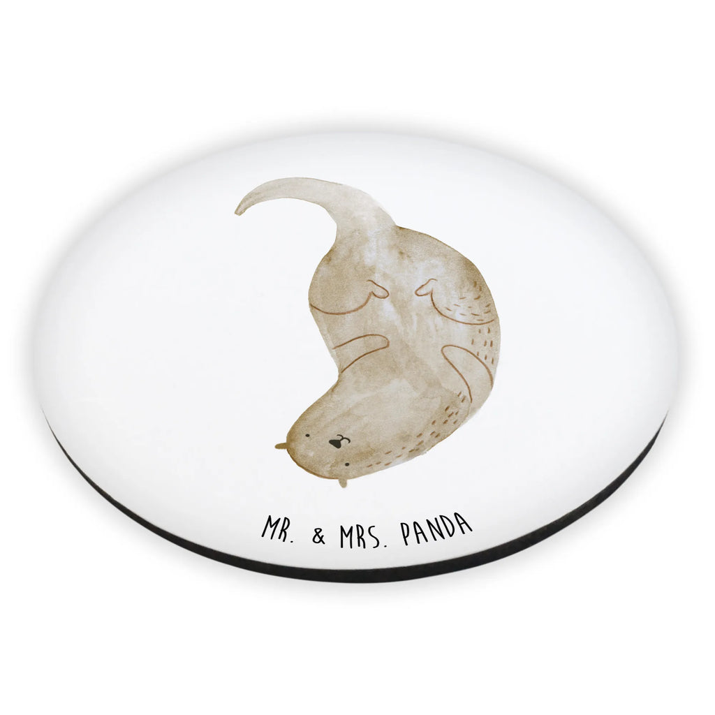 Rund Magnet Otter kopfüber Motivmagnete, Notiz Magnet, Pinnwandmagnet, Kühlschrank Dekoration, Kühlschrankmagnet, Souvenir Magnet, Whiteboard Magnet, Dekomagnet, Otter, Fischotter, Seeotter, Otter Seeotter See Otter