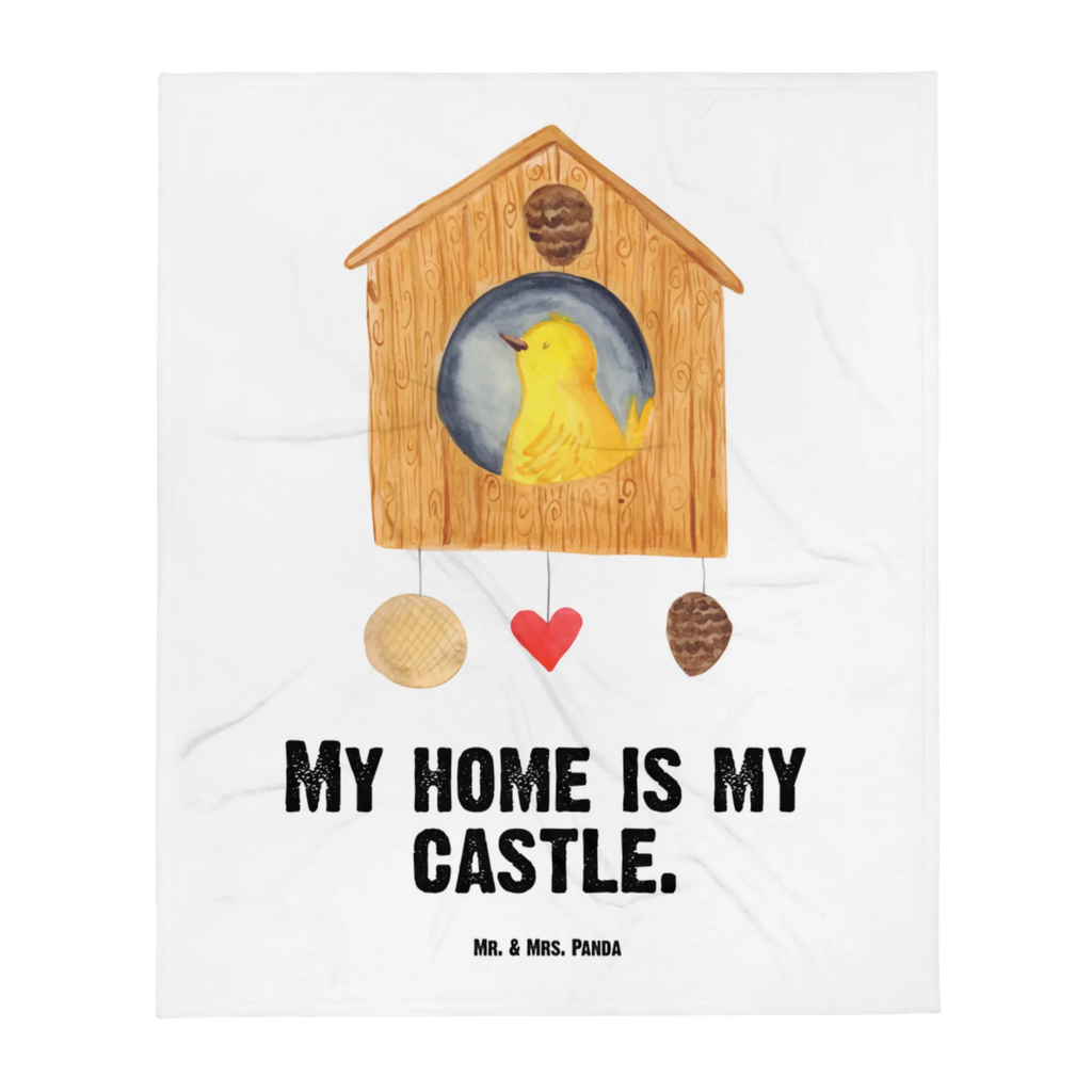 Kocyk dla niemowląt ptak Dom Krabbeldecke, Geschenk Geburt, Babygeschenk, Babydecke, Babyecke Kuscheldecke, Tiermotive, Gute Laune, lustige Sprüche, Tiere, Home sweet home, Haus, Eigenheim, Vögel, Familie, Castle, Zuhause, Lieblingsort, Vogelhäuschen, Vogel, unser Haus, Nest, Vogelhaus, Wohnung