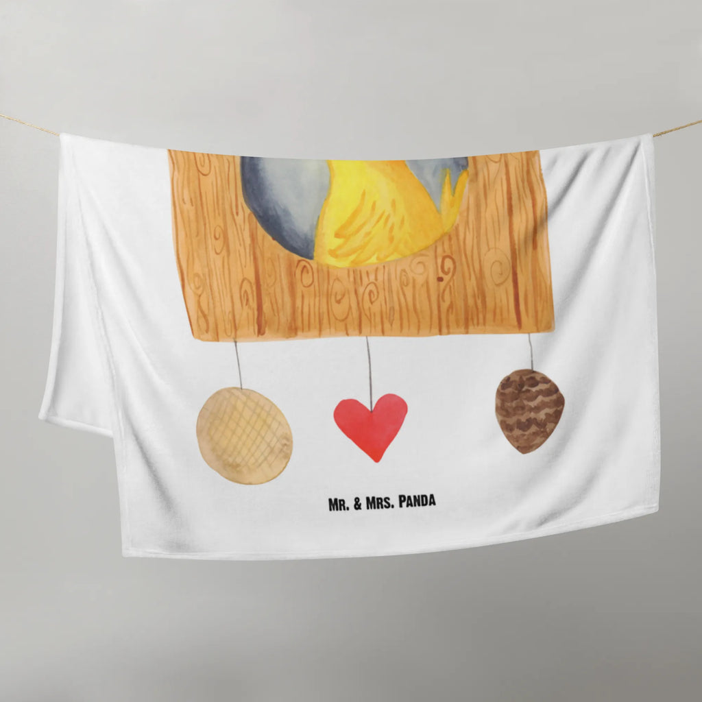 Kocyk dla niemowląt ptak Dom Krabbeldecke, Geschenk Geburt, Babygeschenk, Babydecke, Babyecke Kuscheldecke, Tiermotive, Gute Laune, lustige Sprüche, Tiere, Home sweet home, Haus, Eigenheim, Vögel, Familie, Castle, Zuhause, Lieblingsort, Vogelhäuschen, Vogel, unser Haus, Nest, Vogelhaus, Wohnung