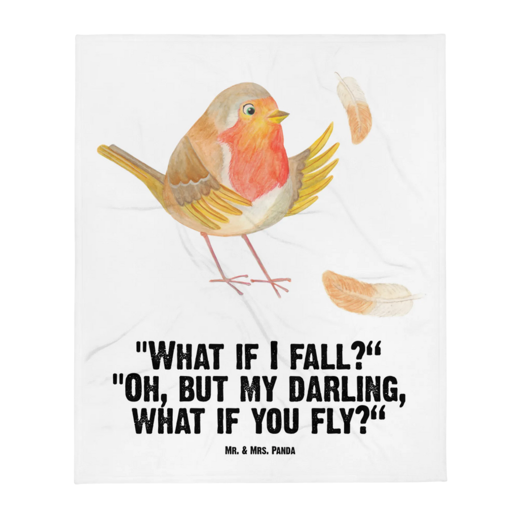 Kocyk dla niemowląt rudzik Pióra Motywy zwierzęce, dobra energia, zabawne powiedzonka, zwierzęta