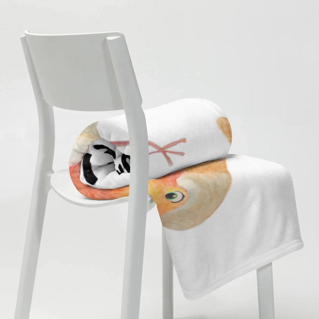 Kocyk dla niemowląt rudzik Pióra Motywy zwierzęce, dobra energia, zabawne powiedzonka, zwierzęta