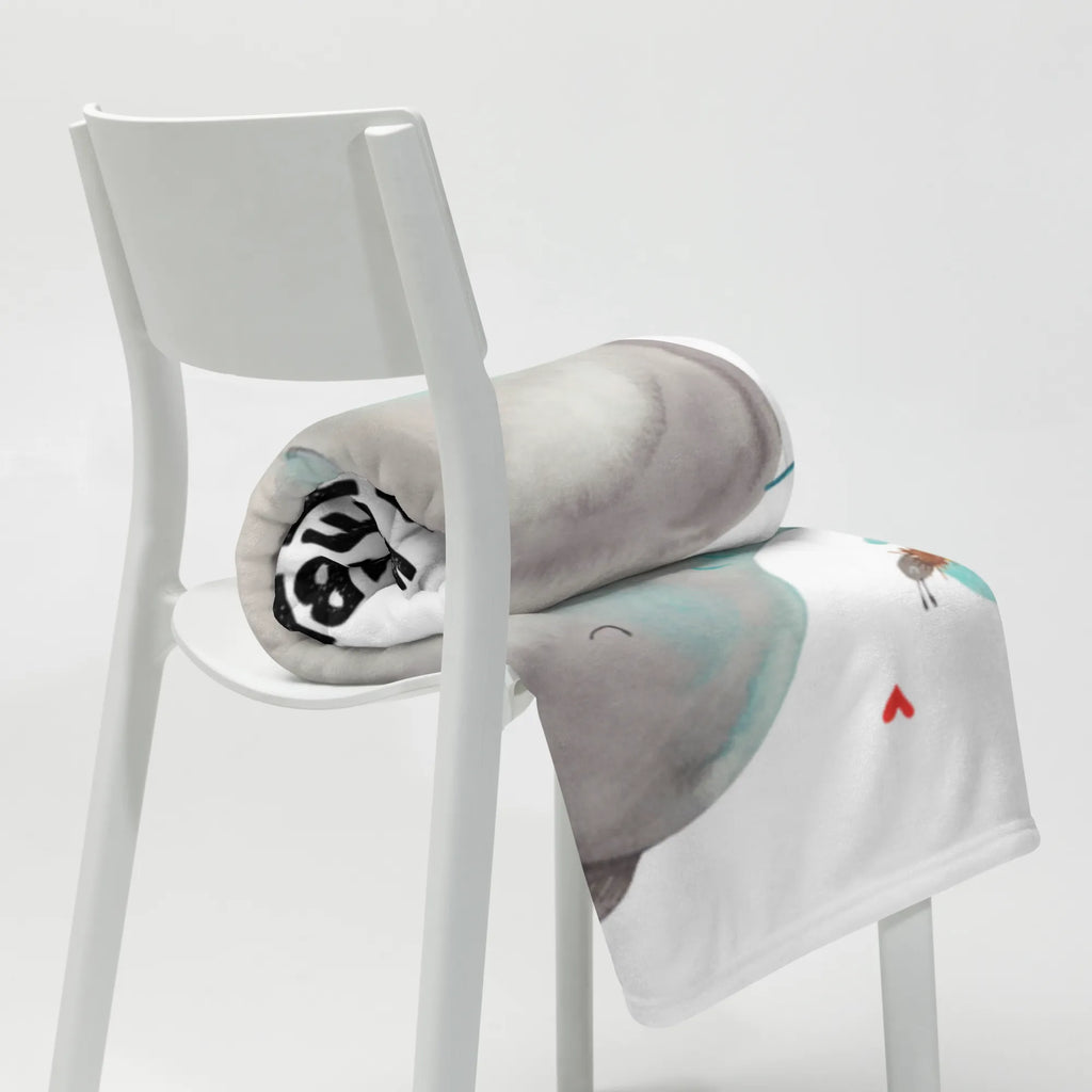 Baby blanket elephant bee small animals, cute, funny, cute animal motives, hand drawn, small world, funny sayings, good mood, happy, gifts, gift ideas, special gifts, animal lover, card, love gift, elephant, marriage proposal, anniversary, proof of love, wedding gift, love, bee, love saying