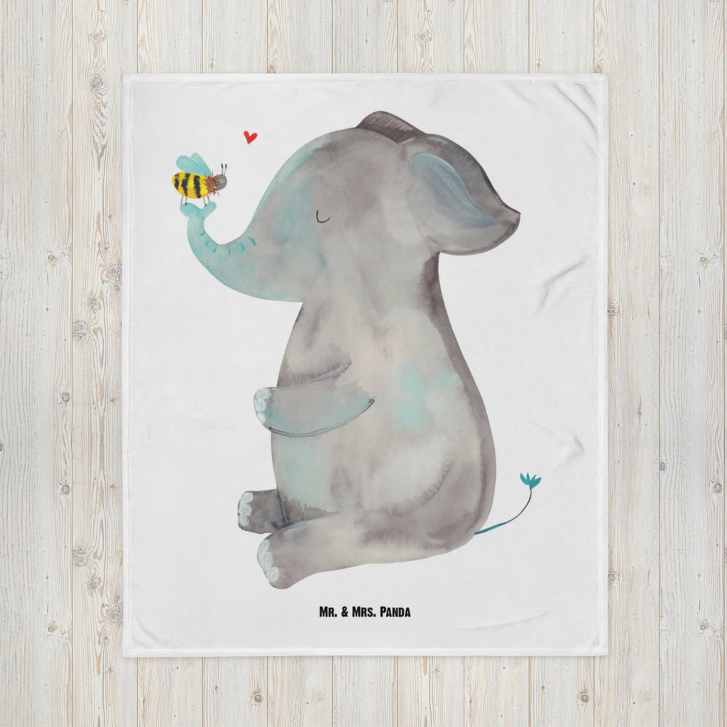 Baby blanket elephant bee small animals, cute, funny, cute animal motives, hand drawn, small world, funny sayings, good mood, happy, gifts, gift ideas, special gifts, animal lover, card, love gift, elephant, marriage proposal, anniversary, proof of love, wedding gift, love, bee, love saying