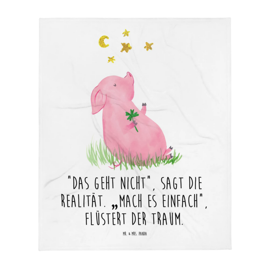 Kocyk dla niemowląt świnia Szczęście Babygeschenk, Babydecke, Geschenk Geburt, Krabbeldecke, Babyecke Kuscheldecke, Tiermotive, Gute Laune, lustige Sprüche, Tiere, Motivation, Sernchen, Sterne, Schweinchen, Glücksschwein. Glück, Schwein, Ziele, Glücksbringer, Träume