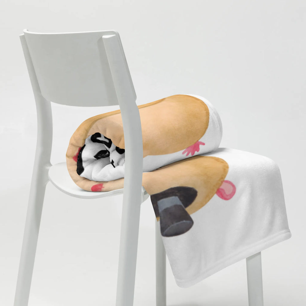 Kocyk dla niemowląt Chomik kapelusz Motywy zwierzęce, dobra energia, zabawne powiedzonka, zwierzęta