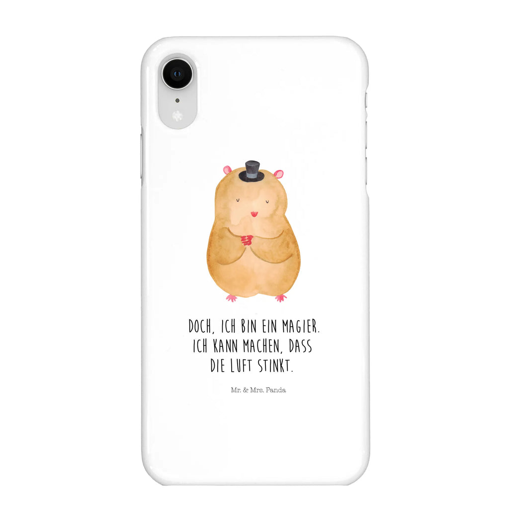 Etui na iPhone 11 Chomik kapelusz Handy, Handycover, Iphone X, Hülle, Iphone 10, Cover, Handyhülle, Handy Case, Lustige Sprüche, Tiermotive, Tiere, Gute Laune, Hamster, Zylinder, Magier, Zauberer, Hut, Zwerghamster