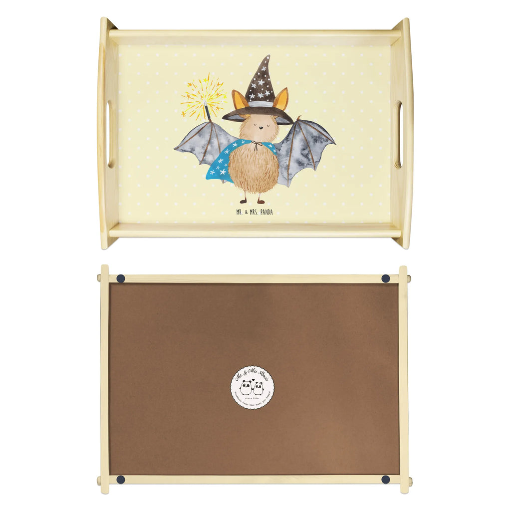 Serviertablett Fledermaus Zauberer Tablett, Holztablett, Serviertablett, Dekotablett, Küchentablett, Frühstückstablett, Tiermotive, Gute Laune, lustige Sprüche, Tiere, Zauberer, Magier, Fledermäuse, Fledermaus, reinsteigern, Frauen