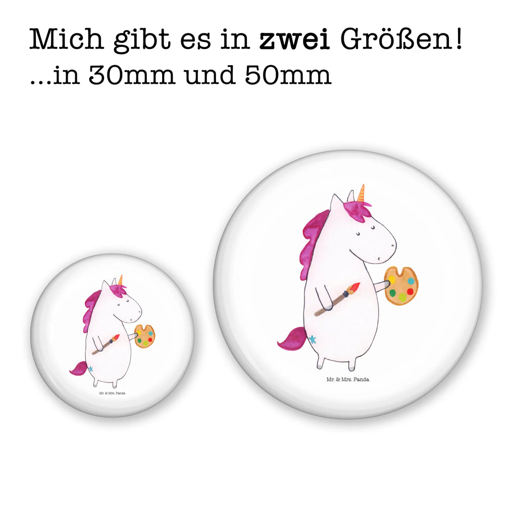 Button unicorn Artist Button, Lapel Pin, Pin, 50mm Button, unicorn, unicorns, Painting, Artist gift, Gift, Artist, Drawing, Unicorn, Artist present, World, Brush, Painter gift, Pen, English