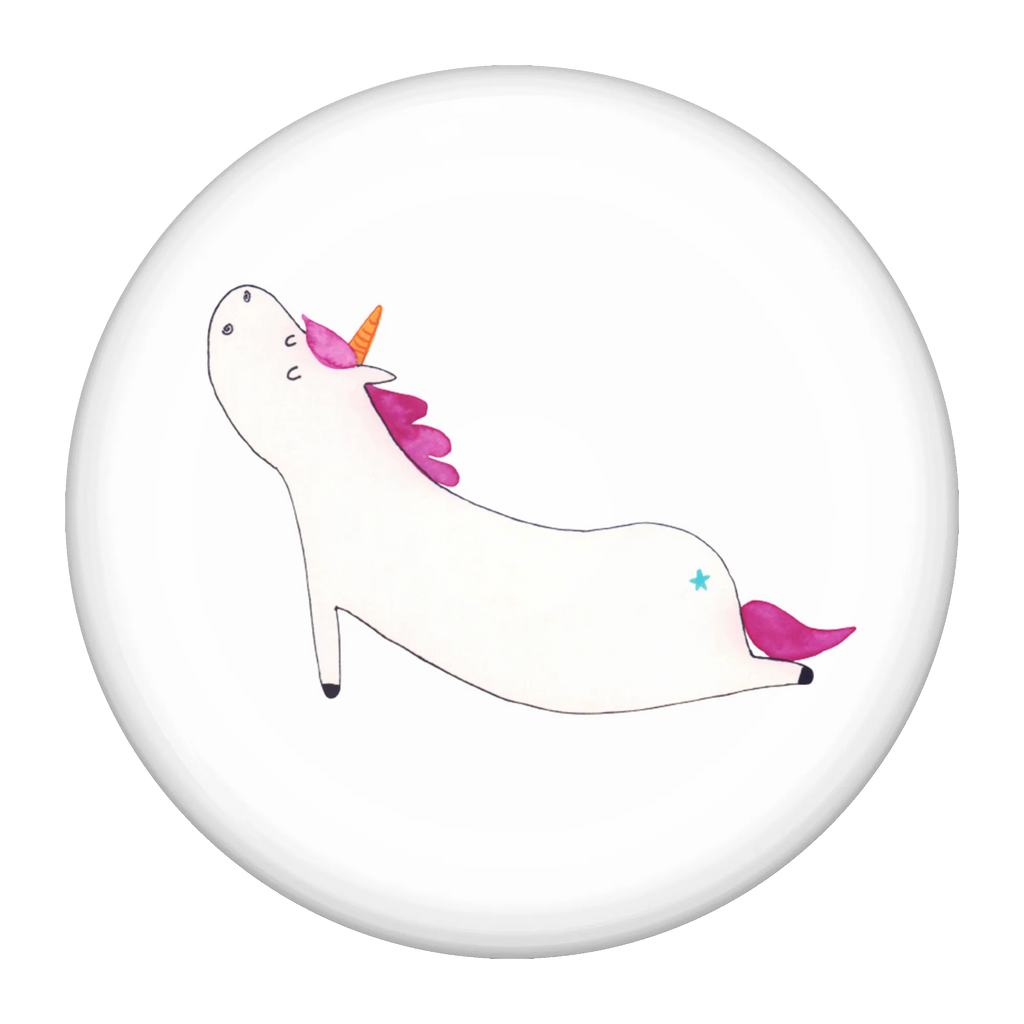 Button unicorn yoga Lapel Pin, Button, Pin, 50mm Button, unicorn, unicorns, Unicorn, present, relaxation, funny, gift, Namaste, mindfulness, sports, sweet, yoga