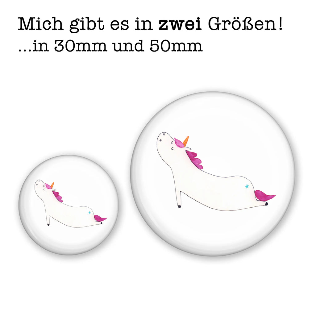 Button unicorn yoga Lapel Pin, Button, Pin, 50mm Button, unicorn, unicorns, Unicorn, present, relaxation, funny, gift, Namaste, mindfulness, sports, sweet, yoga