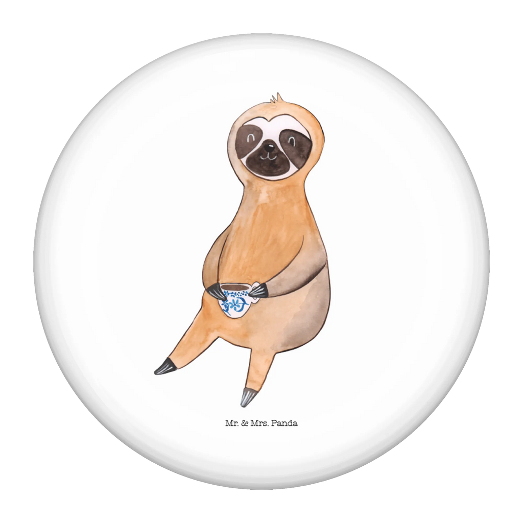 Button sloth Coffee Lapel Pin, Pin, 50mm Button, Button, Sloth, sloth, trend animal, early riser, coffee cup, first coffee, coffee, morning grumbler, lazy, connoisseur, favourite animal