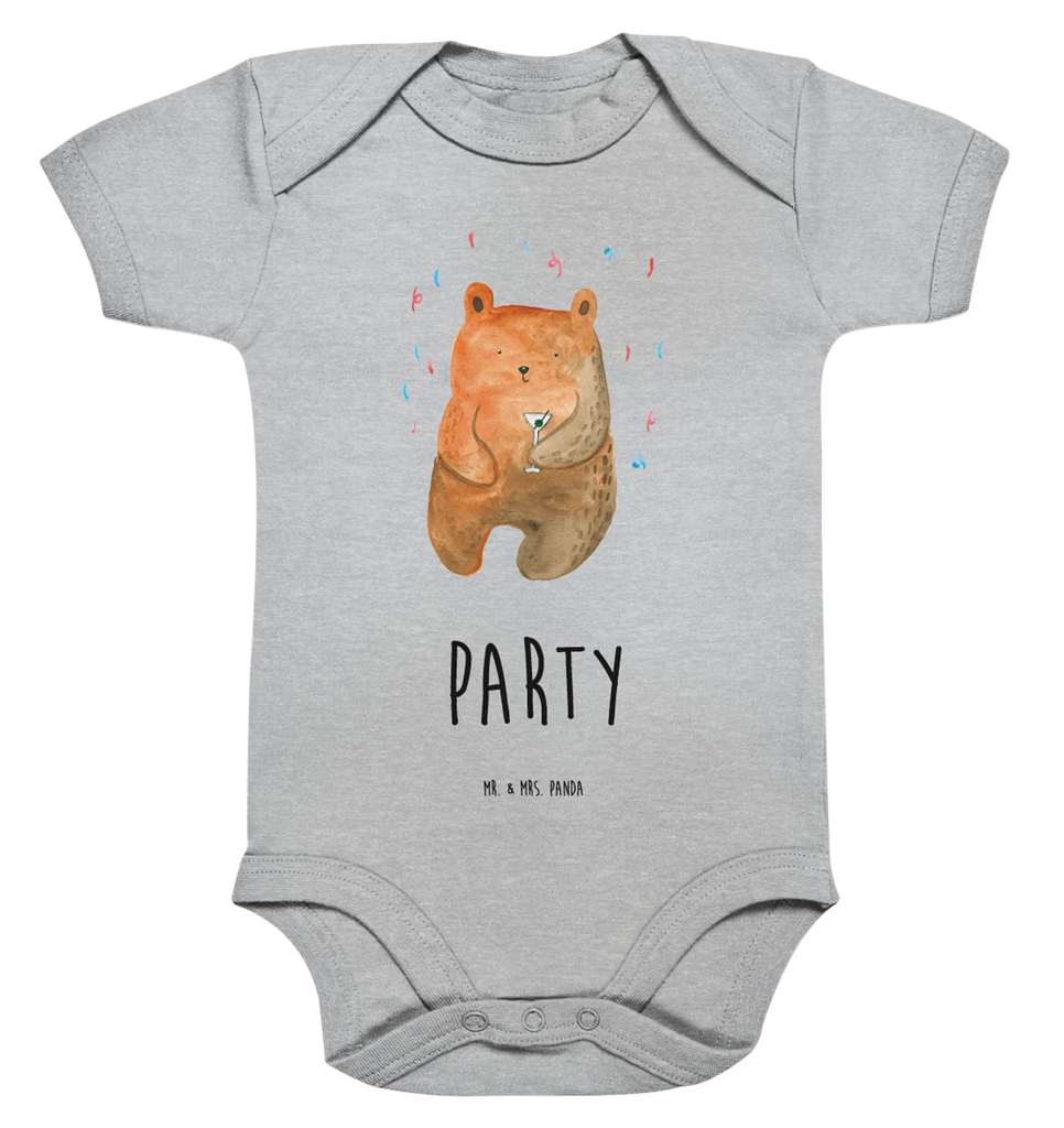 Organic Baby Body bear party strampelanzug, babykleidung body, Einteiler, babyanzug, overall baby, Babybody, Babystrampler, Strampler, babykleidung strampler, Baby-Body, bio babybody, baby overall, Baby Body, Teddy, Bär, Teddybär, Geburtstagsgeschenk, Geburtstag, Geschenk, Feiern, Party, Gute Laune, Abfeiern, Mitbringsel, Lustig