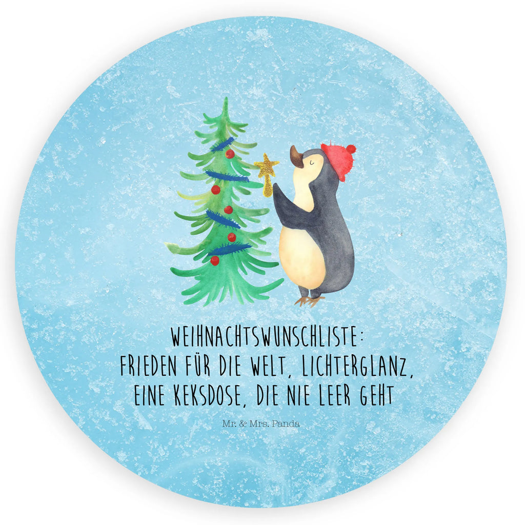 Rund Aufkleber Pinguin Weihnachtsbaum Aufkleber, Kinder, Etikett, Sticker, rund, Winter, Weihnachten, Weihnachtsdeko, Nikolaus, Advent, Heiligabend, Wintermotiv, Pinguin