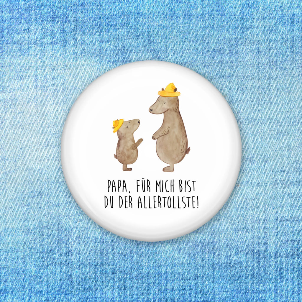Button Bears with hats Pin, Lapel Pin, 50mm Button, Button, Family, Father's Day, Mother's Day, brother, sister, Mom, Dad, dad, child, daddy, sons, father, children, father-son, role model, favourite person, family, bear, son, father's day
