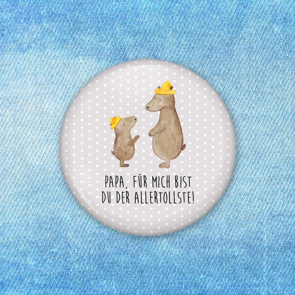 Button Bears with hats Pin, Lapel Pin, 50mm Button, Button, Family, Father's Day, Mother's Day, brother, sister, Mom, Dad, dad, child, daddy, sons, father, children, father-son, role model, favourite person, family, bear, son, father's day
